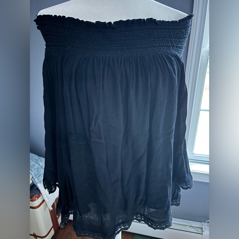 Elegant Black Women's Blouse